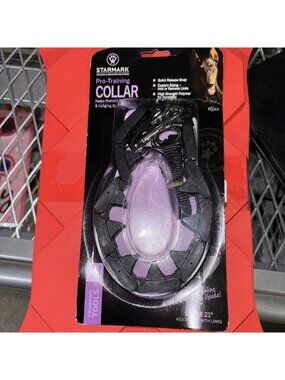 New Starmark Pro Training Dog Collar Size Large 21" Sealed On Card
